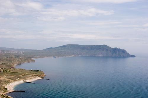 View of Cape Meganom from Cape Alchak