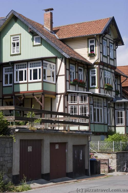 Half-timbered houses in Wernigerode