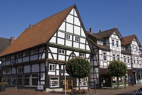 Half-timbered houses in Rinteln