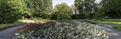 Park built at the site of a former fortress (Blumenwall)