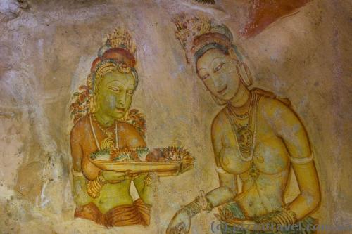 Paintings at Sigiriya