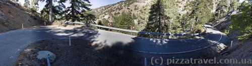 Old road to Troodos