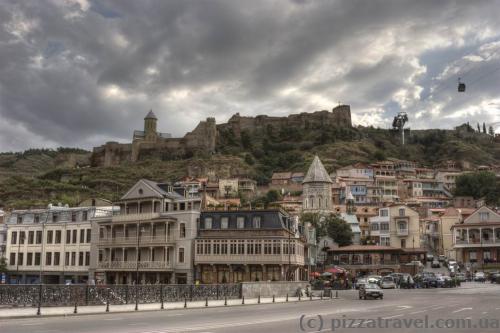 View of the Nariqala Fortress