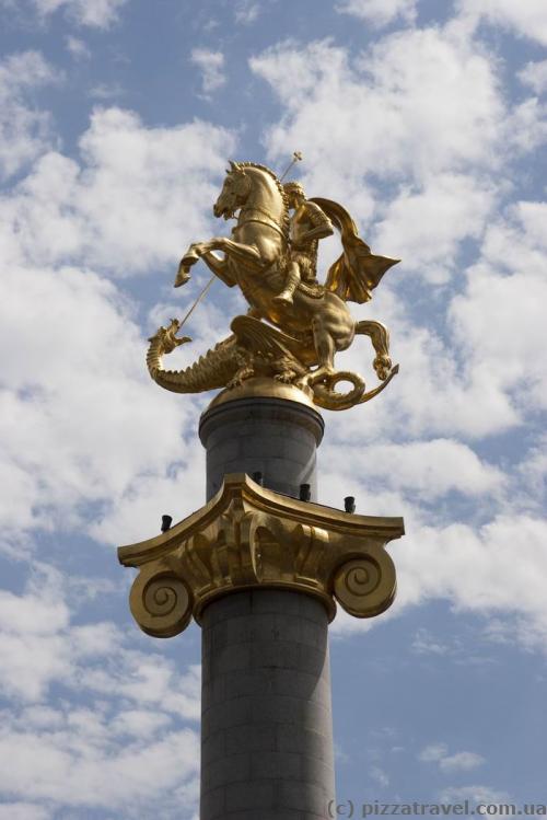 Monument of Freedom on the Freedom Square