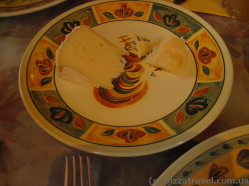 Сырная тарелка в Сан-Ремо