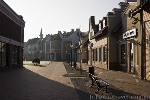 Manufaktura, outlet village near Kyiv