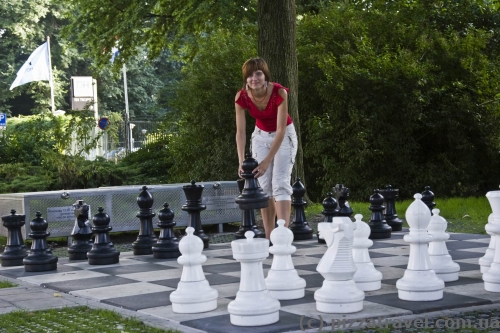 Шахи в парку Oosterpark в Амстердамі