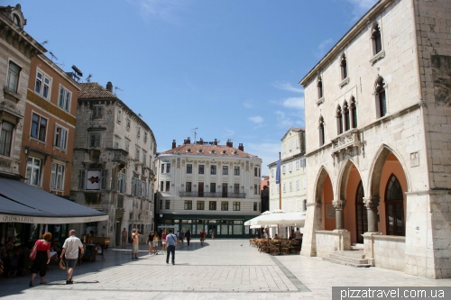 People's Square in Split