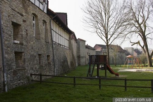 Parts of defensive wall in Einbeck