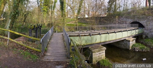 Medieval water bridge in Einbeck