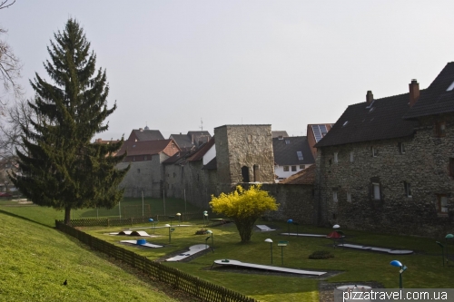 Parts of defensive wall in Einbeck