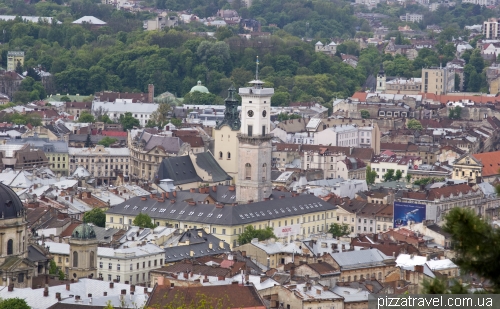 Вид на старе місто з Високого замку