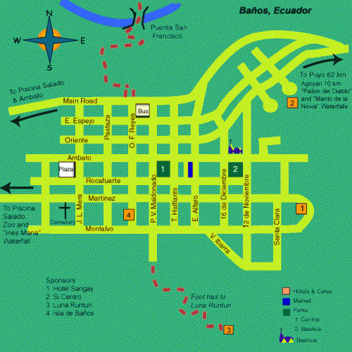 BaГ±os Map