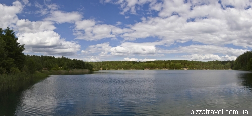 Blue lakes
