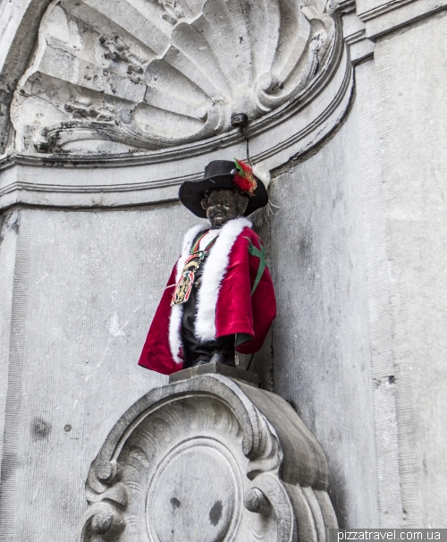 Manneken Pis in Brussels