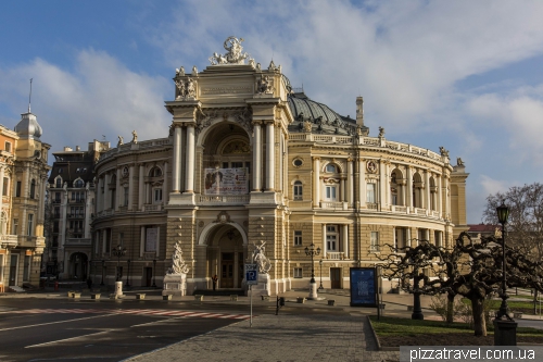 Opera theater in Odessa