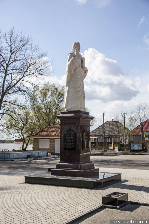 Monument St. Nicholas - patron saint of fishermen and seafarers