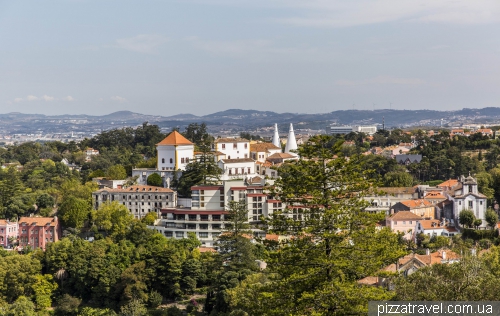 View of Sintra from Quinta da Regaleira