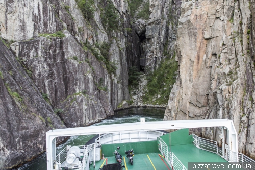 Cruise on the Lysefjord