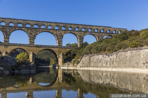Pont du Gard - the highest preserved Roman aqueduct
