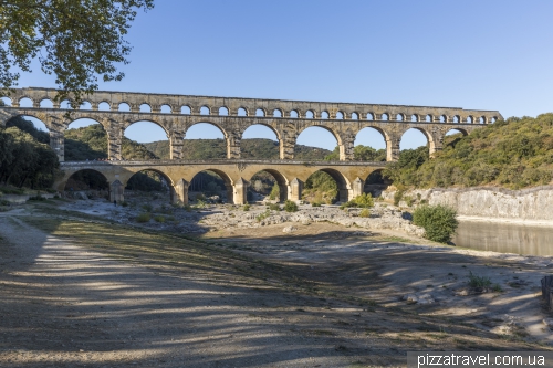 Pont du Gard - the highest preserved Roman aqueduct