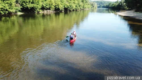 Rafting on the Dordogne River