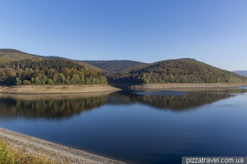 Водохранилище Одерштау (Oderstausee)