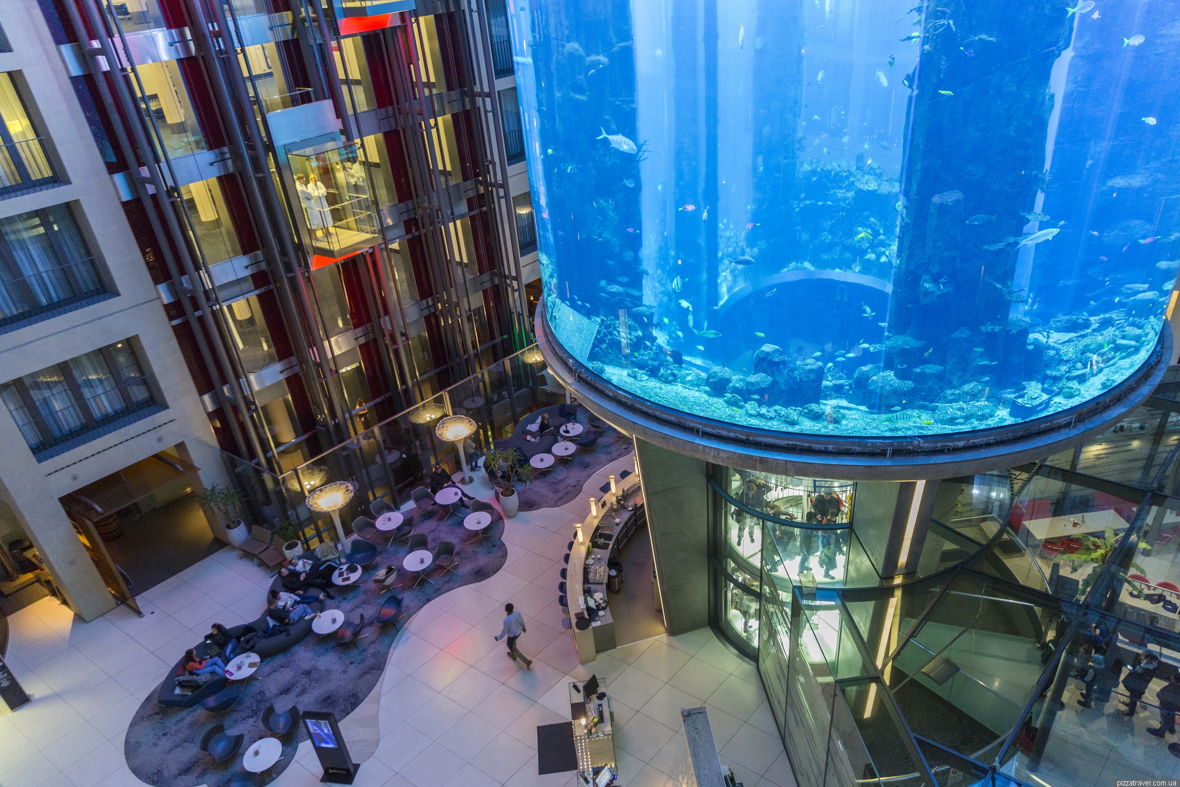 Most Unusual Hotels of the World: Radisson Blu in Berlin - Germany