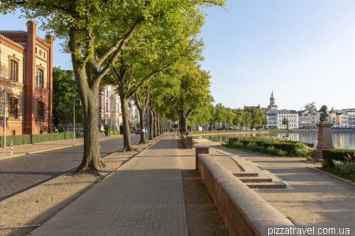 Embankment in Schwerin