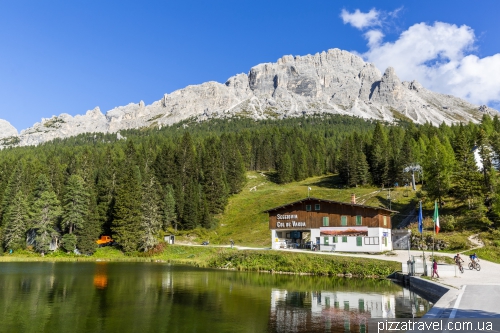 Озеро Мизурина (Lago di Misurina)