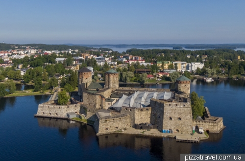 Olafsborg Castle in Savonlinna