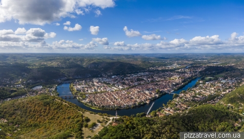 Cahors lookout (Le Mont Saint Cyr)