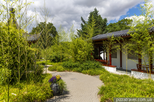 Chinese garden in Weissensee