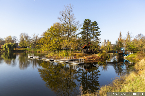 Autumn stroll in Magdeburg