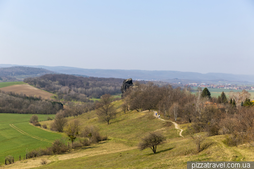 Скалы Гегенштайн (Gegenstein) около Балленштедта