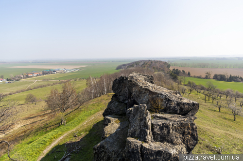 Скалы Гегенштайн (Gegenstein) около Балленштедта