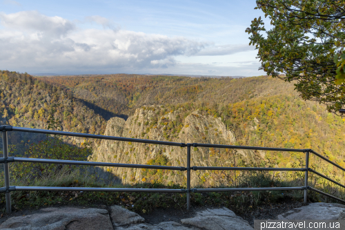 Hexentanzplatz in the Harz mountains