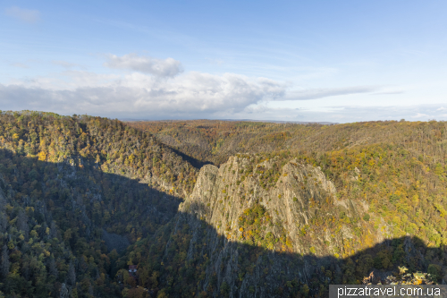 Hexentanzplatz in the Harz mountains