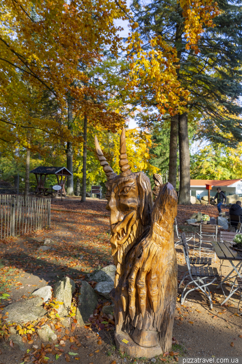 Hexentanzplatz in the Harz mountains