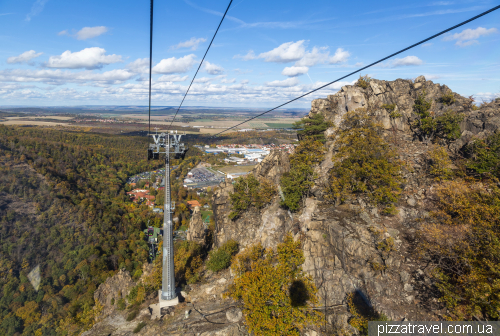 Hexentanzplatz in the Harz mountains