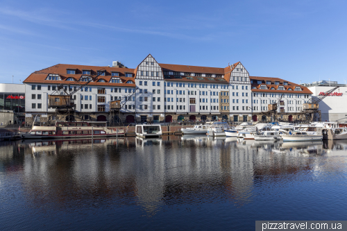 Tempelhof harbor in Berlin