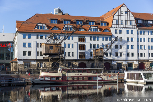 Tempelhof harbor in Berlin