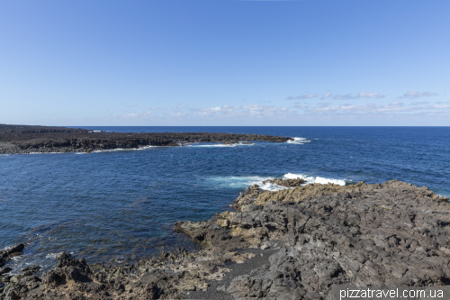 Вулканический пляж Малвас (Playa de las Malvas)