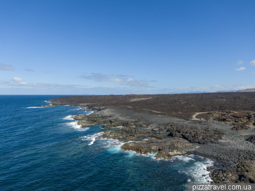 Вулканический пляж Малвас (Playa de las Malvas)