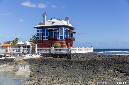 The Blue House in Lanzarote