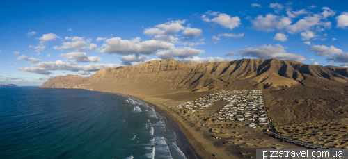 Famara beach