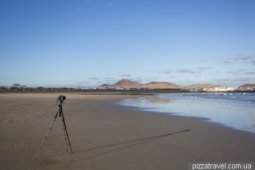 Famara beach