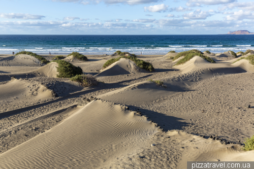 Famara beach