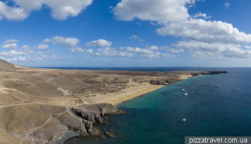 Southern beaches of Lanzarote