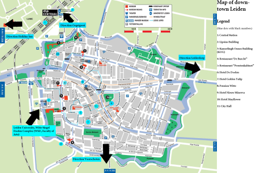 Leiden map